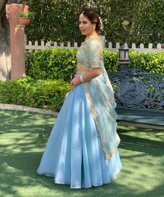 Fresh Like Mint Lehenga Set 1