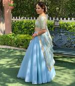 Fresh Like Mint Lehenga Set