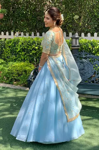Fresh Like Mint Lehenga Set