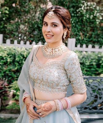 Fresh Like Mint Lehenga Set 5