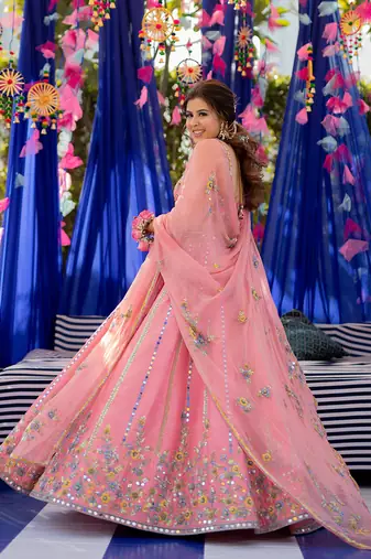 Blooming Threads Lehenga Set