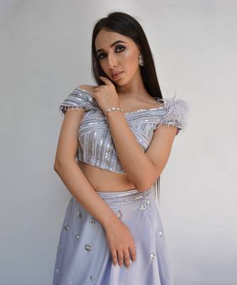 Ice Mauve Lehenga Set 2
