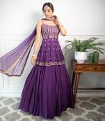 Camellia Peplum Lehenga Set