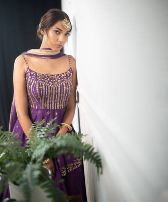 Camellia Peplum Lehenga Set 3