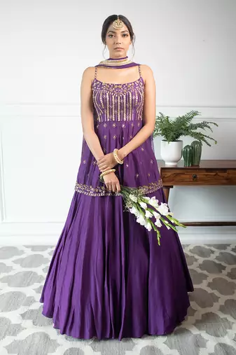 Camellia Peplum Lehenga Set