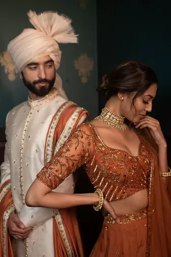 Celosia Lehenga