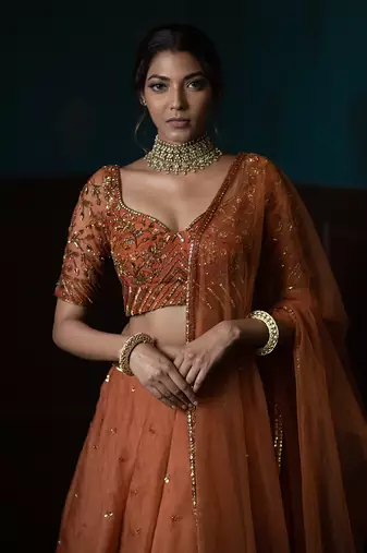 Celosia Lehenga