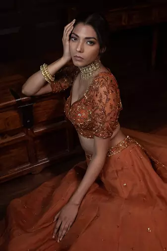 Celosia Lehenga