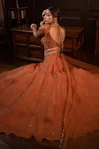 Celosia Lehenga