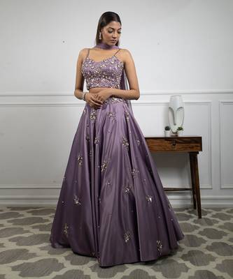 Lilac Dream Lehenga 1