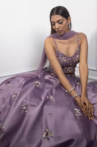 Lilac Dream Lehenga
