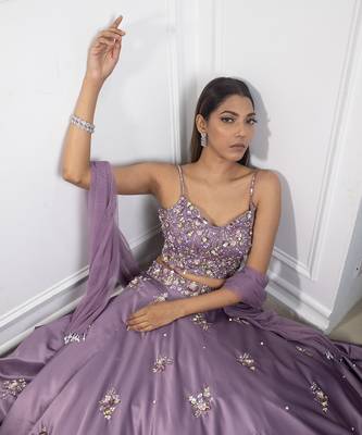 Lilac Dream Lehenga 3