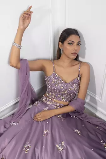 Lilac Dream Lehenga