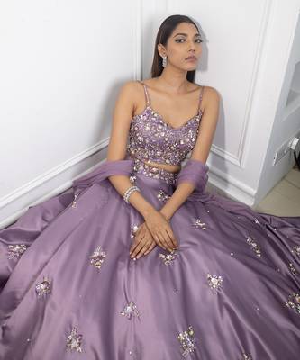 Lilac Dream Lehenga 4