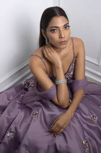 Lilac Dream Lehenga