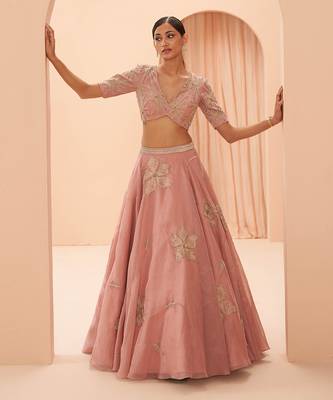 Orchid Pink Lehenga Set 1