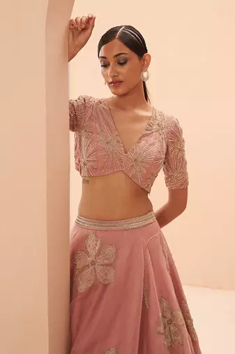 Orchid Pink Lehenga Set