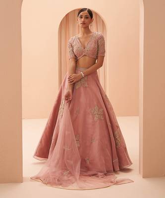 Orchid Pink Lehenga Set 5