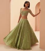 Jade Lehenga