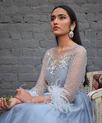 Elsa Feather Gown 2