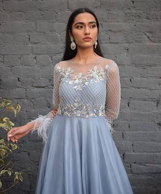 Elsa Feather Gown 3