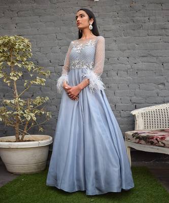 Elsa Feather Gown 1