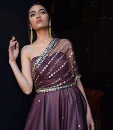 Prism One Shoulder Gown