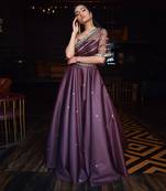 Prism One Shoulder Gown