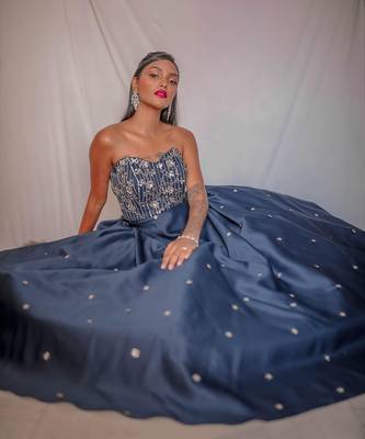 Into The Night Corset Gown 2