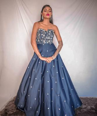 Into The Night Corset Gown 1