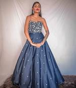 Into The Night Corset Gown