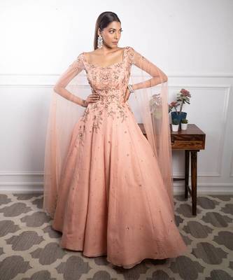 Juliet Peach Gown 1