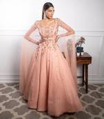 Juliet Peach Gown