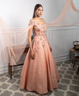 Juliet Peach Gown 2