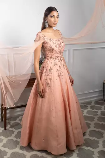 Juliet Peach Gown