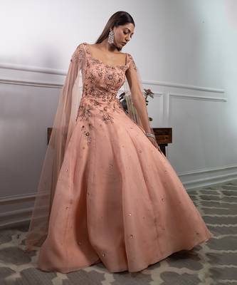 Juliet Peach Gown 5