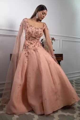 Juliet Peach Gown