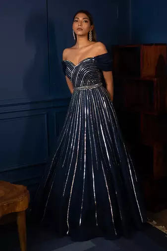 Asteroid Cocktail Gown