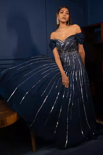Asteroid Cocktail Gown