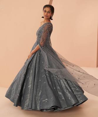 Mirage Crushed Gown 2