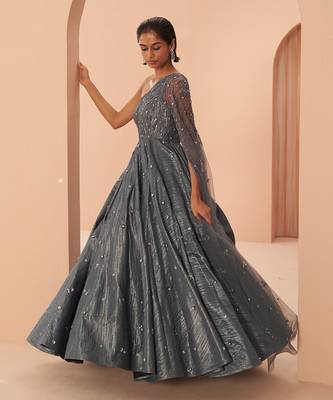 Mirage Crushed Gown 3