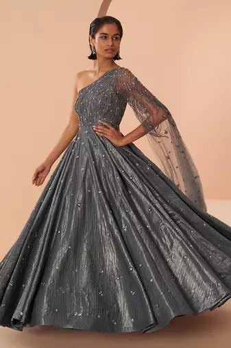 Mirage Crushed Gown