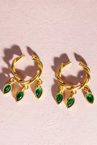 Bhindi ear cuff