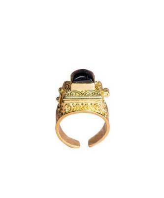 Black stone poison ring 2