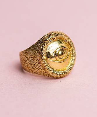 Evil eye ring 1