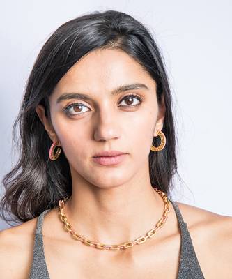 Pink hoops 1