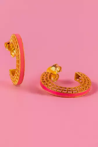 Pink hoops