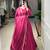 Rani Pink Color Rangoli Silk with Plain & Lace Border Work Lehenga Choli