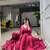 Rani Pink Color Rangoli Silk with Plain & Lace Border Work Lehenga Choli