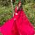 Rani Pink Colour Plain Georgette Lehenga choli With Dupatta